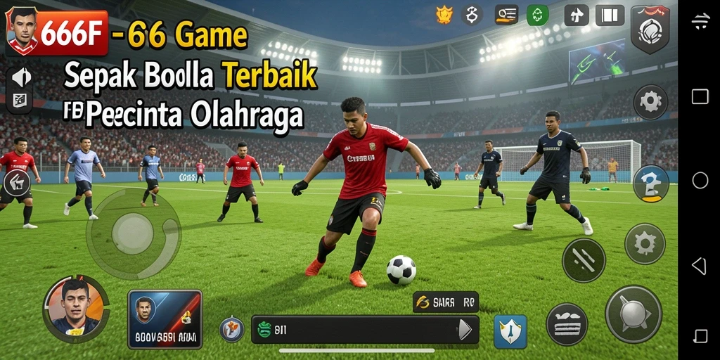 Gameplay seru dan mendebarkan dalam 666F.