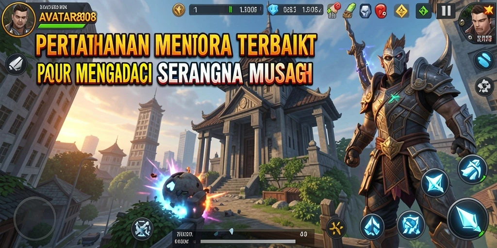 Gameplay seru AVATAR808 dengan strategi Tower Defense yang menarik.