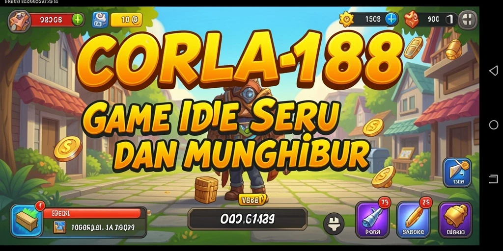 Tangkapan layar utama dari gameplay <strong>CORLA188</strong> yang menunjukkan aksi Idle yang menarik.