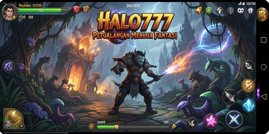 Tangkapan layar HALO777 menunjukkan aksi permainan yang mendebarkan.
