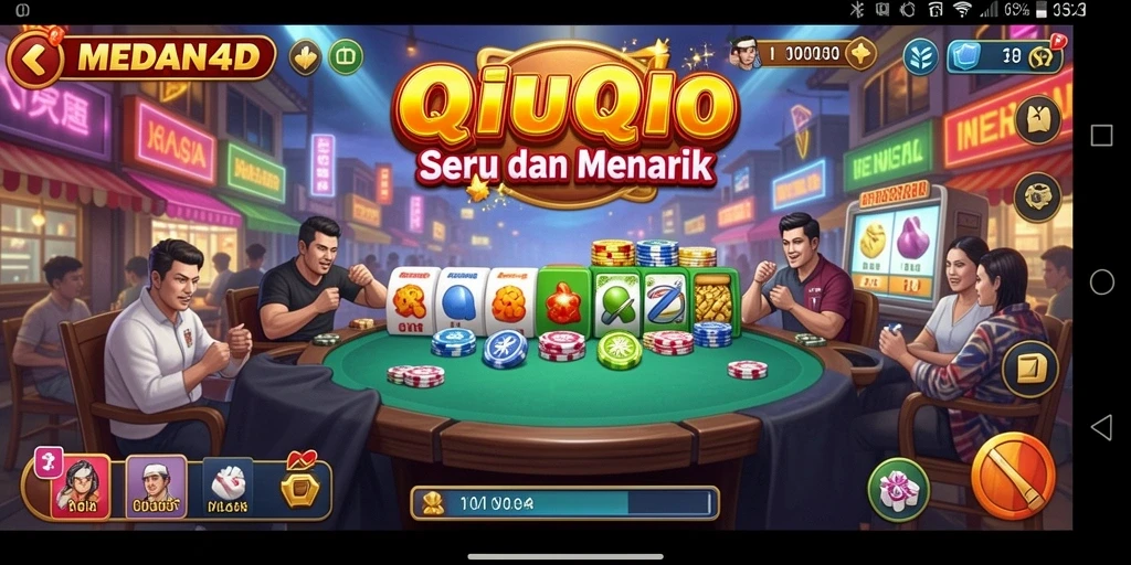 Tampilan gameplay MEDAN4D yang menarik dan seru.