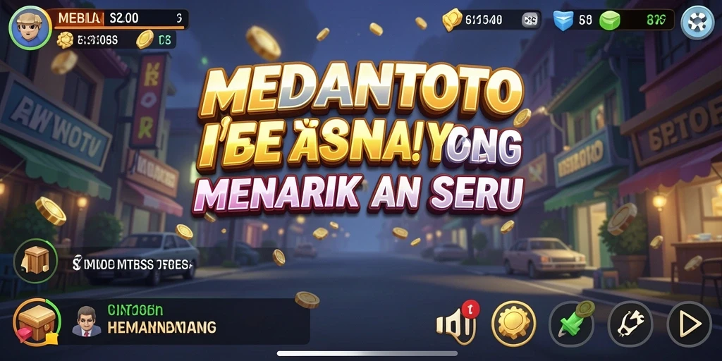 Tampilan gameplay MEDANTOTO dengan elemen Idle yang menarik.