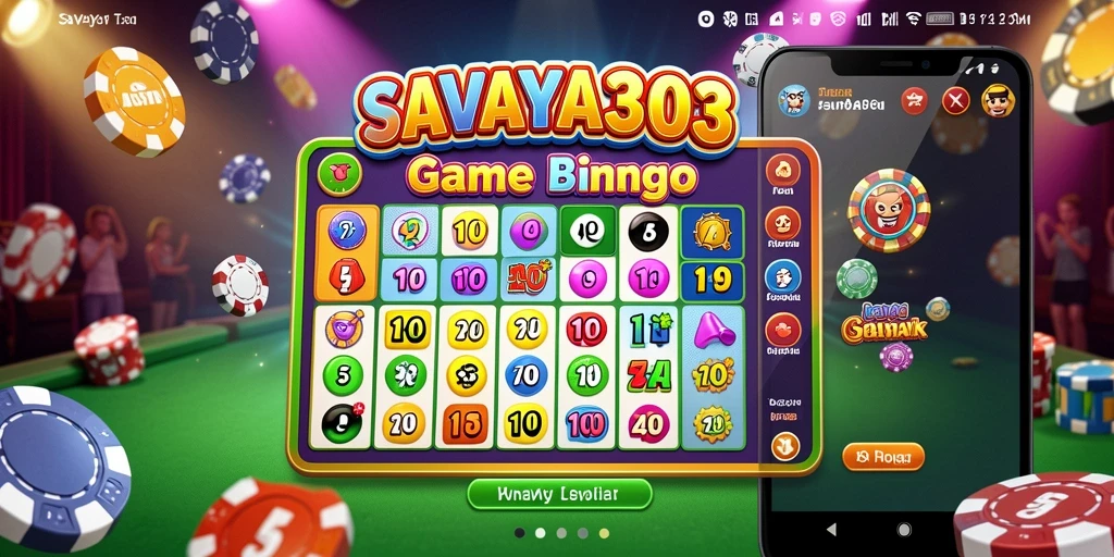 Screenshot dari gameplay Bingo menarik di SAVAYA303.