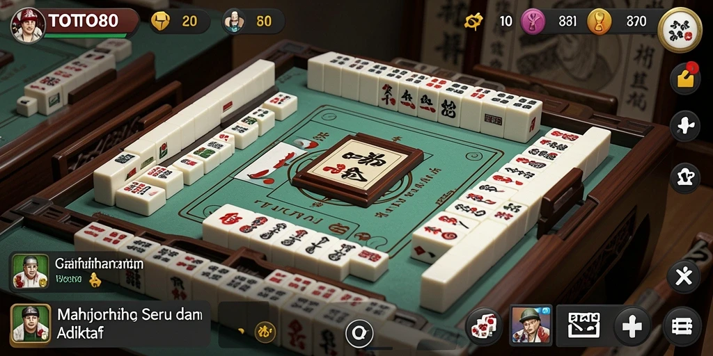 Tampilan gameplay TOTO80 yang menarik dan penuh tantangan.